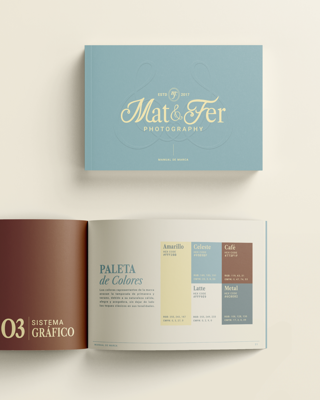 Manual de marca — Mat&Fer Photography